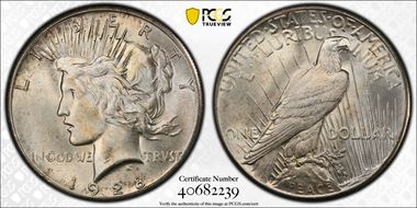 1928 $1 MS65