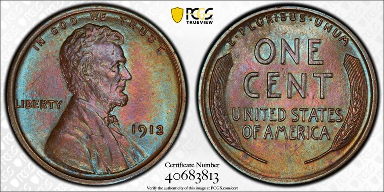 Cert 40683813 - Coin Image