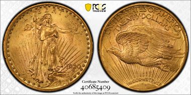 1920 $20 MS64