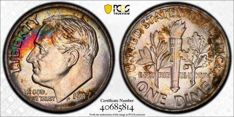 Cert 40685814 - Coin Image