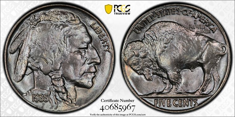 Cert 40685967 - Coin Image