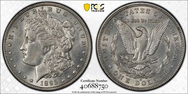 1892-O $1 N1