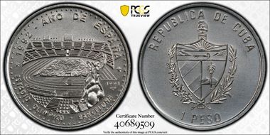 1991 Peso Olympic Stadium MS69