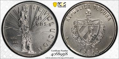 1989 Peso Castro MS69