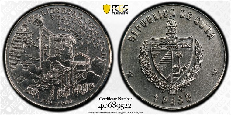 Cert 40689522 - Coin Image