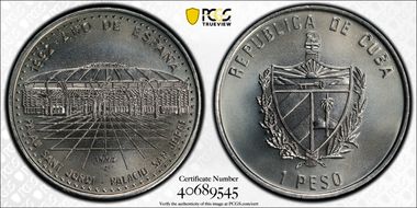 1992 Peso St. Jorge Palace MS69