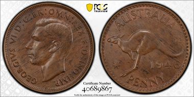 1946 (m) 1D MS63BN