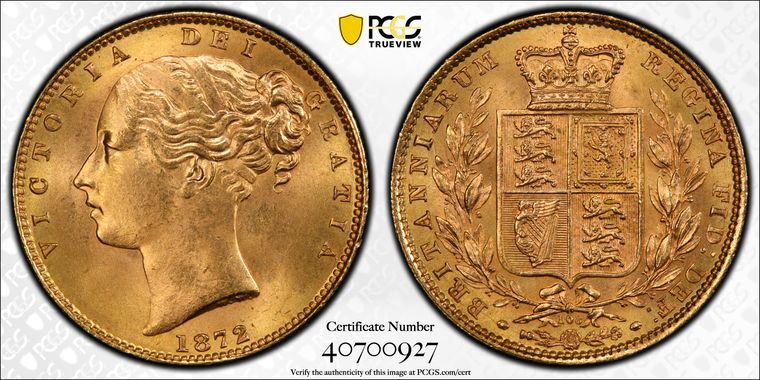 Cert 40700927 - Coin Image