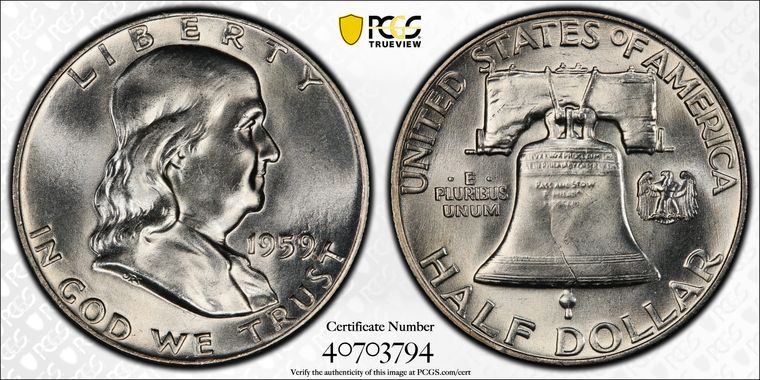 Cert 40703794 - Coin Image