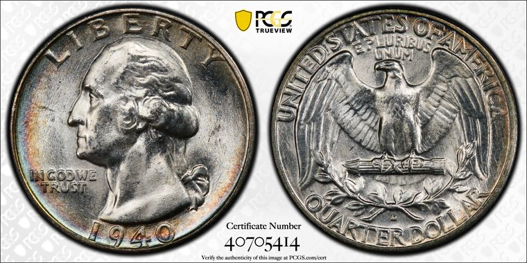 Cert 40705414 - Coin Image