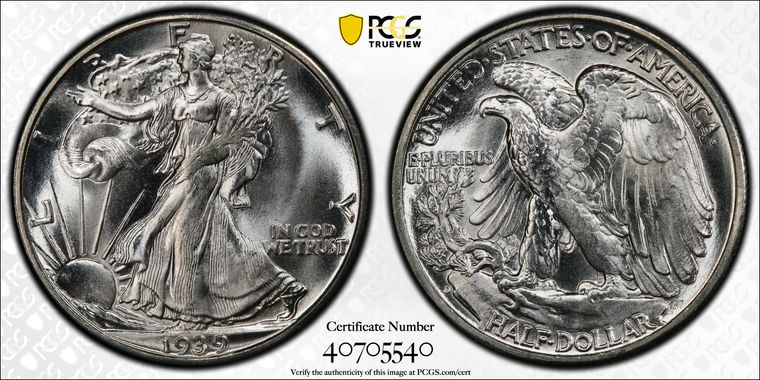 Cert 40705540 - Coin Image