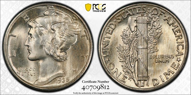 Cert 40709812 - Coin Image