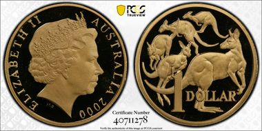 2000 $1 PR69DCAM