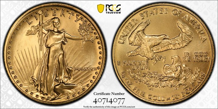 Cert 40714077 - Coin Image