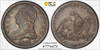 1837 50C GR-19 VF35