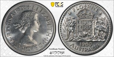 1960(m) Florin PR66