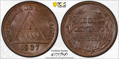 1937 1/2C MS64BN