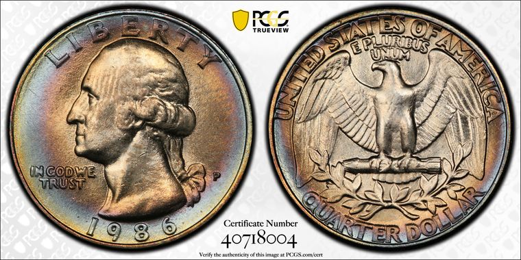 Cert 40718004 - Coin Image