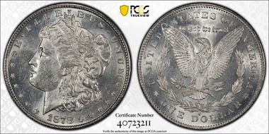 1878-S $1 MS63