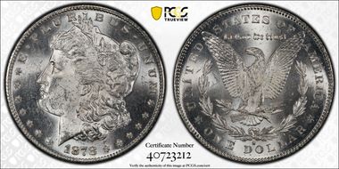 1878-S $1 MS63