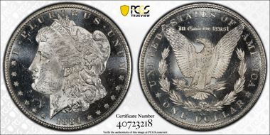 1884-CC $1 MS61PL