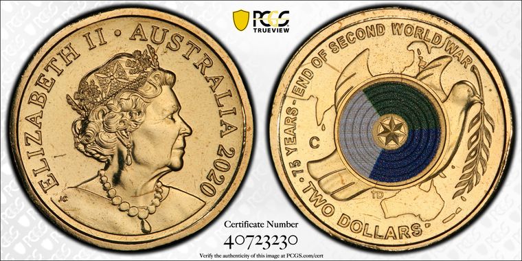 Cert 40723230 - Coin Image