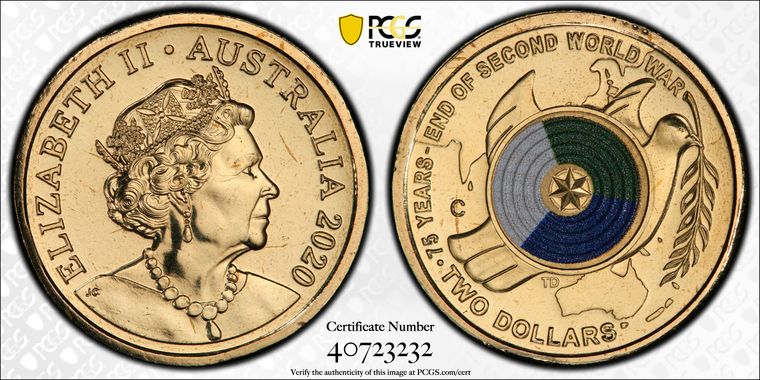 Cert 40723232 - Coin Image