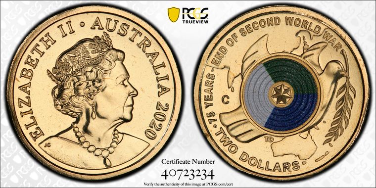 Cert 40723234 - Coin Image