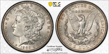 1902-O $1 MS63