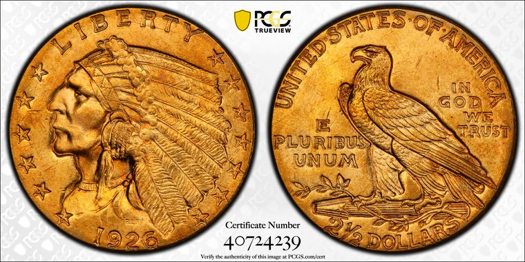 Cert 40724239 - Coin Image