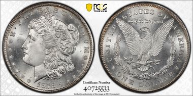 1878-CC $1 MS66+