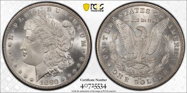 1880-CC $1 MS67
