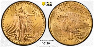 1927 $20 MS67