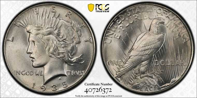 Cert 40726372 - Coin Image