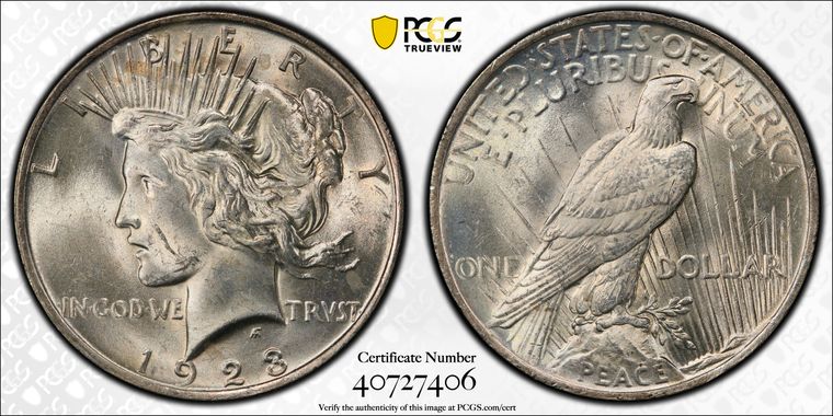 Cert 40727406 - Coin Image