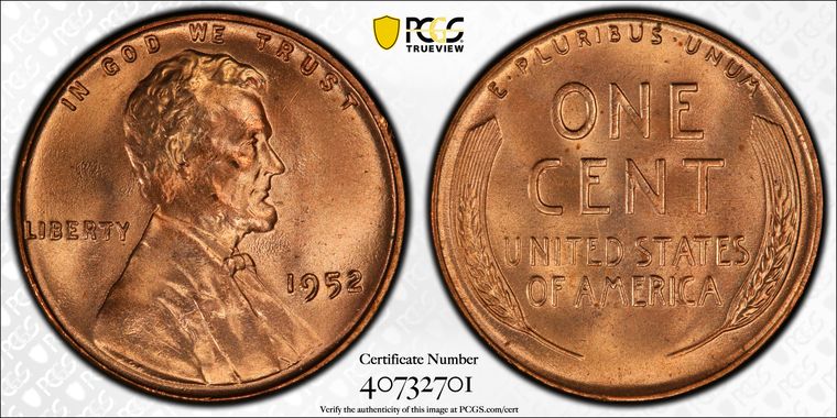 Cert 40732701 - Coin Image