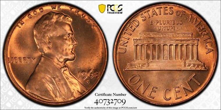 Cert 40732709 - Coin Image