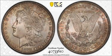 1878-S $1 MS64