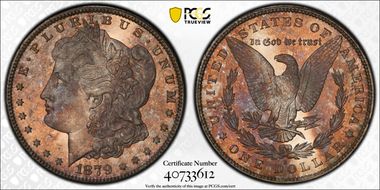 1879-S $1 MS65