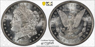 1881-O $1 MS62