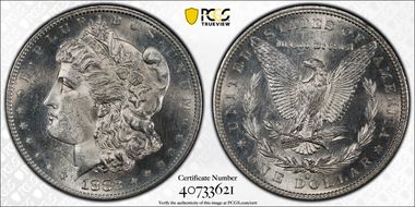 1882-S $1 MS63