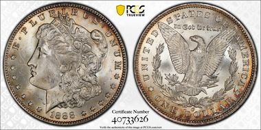 1888-O $1 MS64
