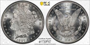 1897-S $1 MS64