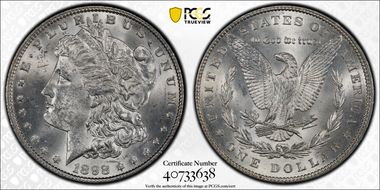 1898 $1 MS63