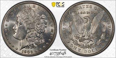 1903 $1 MS63