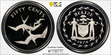 1974-FM 50C KM-42 CuNi PR69DCAM