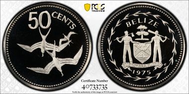 1975-FM 50C KM-50 CuNi PR69DCAM