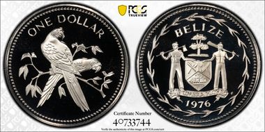 1976-FM $1 KM-43 Copper-Nickel PR69DCAM