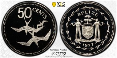 1977-FM 50C KM-50 Copper-Nickel PR69DCAM
