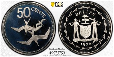 1978-FM 50C KM-50 Copper-Nickel PR68DCAM